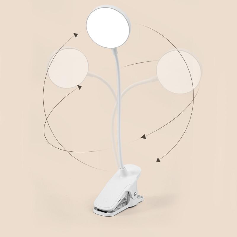 Portable Led Bedside Reading Light With Touch Control And For Students