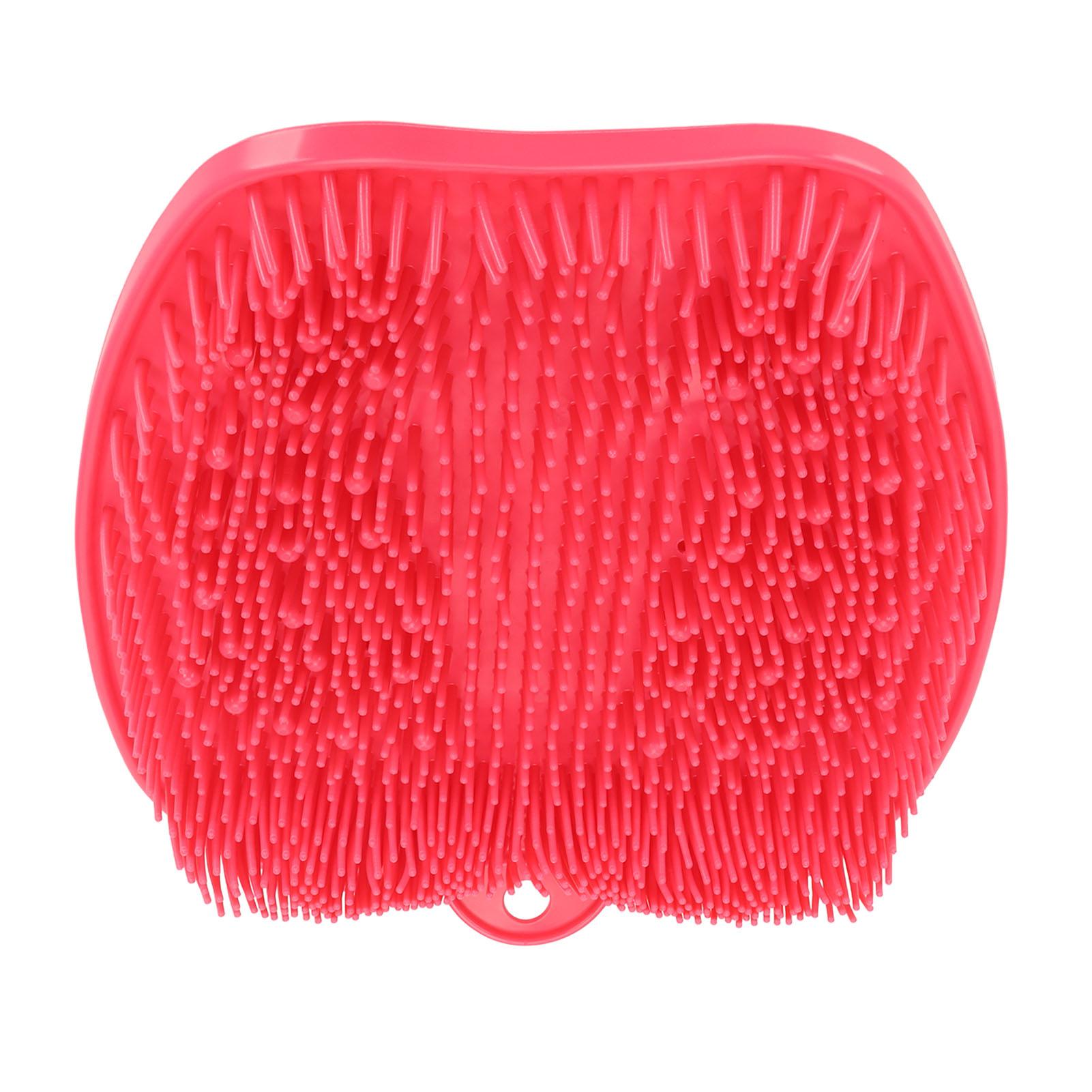

Shower Foot Scrubber Fruit Shape Anti Slip Suction Cup Soft Silicone Foot Washer for Bathing Bathroom Massage