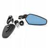 Motorcycle Mirrors, Two Mounting Types, Set