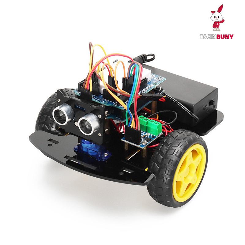 

Germany 2026 YF Huayu Core Arduino Smart Car Kit: Line Following, Obstacle Avoidance, Wireless Remote Control with ESP8.