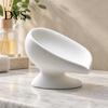 Waterproof Soap Tray 3D Printed Dish, Self Draining Bar Holder for Bathroom Compact Sink Accessory Countertop, Modern Raised Kitchen and Shower