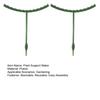 Plant Support Stakes Stackable Half Round Plant Stakes Easy Assembly Stake Trellis Plant Cages for Indoor Outdoor Tomato