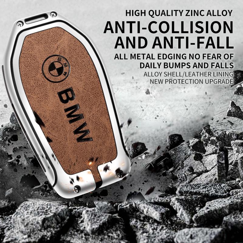 Hot 2025 Car Key Cover Case Shell Fob For BMW 5 7 Series G11 G12 G30 G31 G32 I8 I12 I15 G01 X3 G02 X4 G05 X5 G07 X7 Accessories