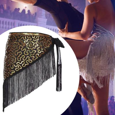 Belly Dance Hip Scarf Dancing Skirt for Cha Summer Beach Reenactment
