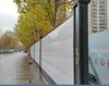 Green Steel Hoarding: Temporary Road Safety and Isolation Barrier for Construction Sites
