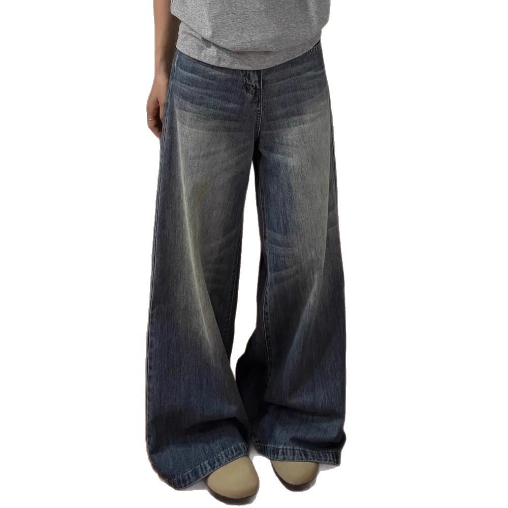 Pear-Shaped Women’s Plus Size Wide-Leg Denim Jeans for Summer 2025