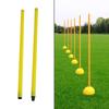 Afneembare Voetbal Trainingsmarkeringen Sterke Herkenning 50cm/Stuk Heldere Kleuren PVC Voetbalborden