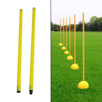 Marcatoare Detasabile pentru Antrenament de Fotbal Identificare Puternică 50cm/Buc Culori Strălucitoare PVC Semne de Fotbal