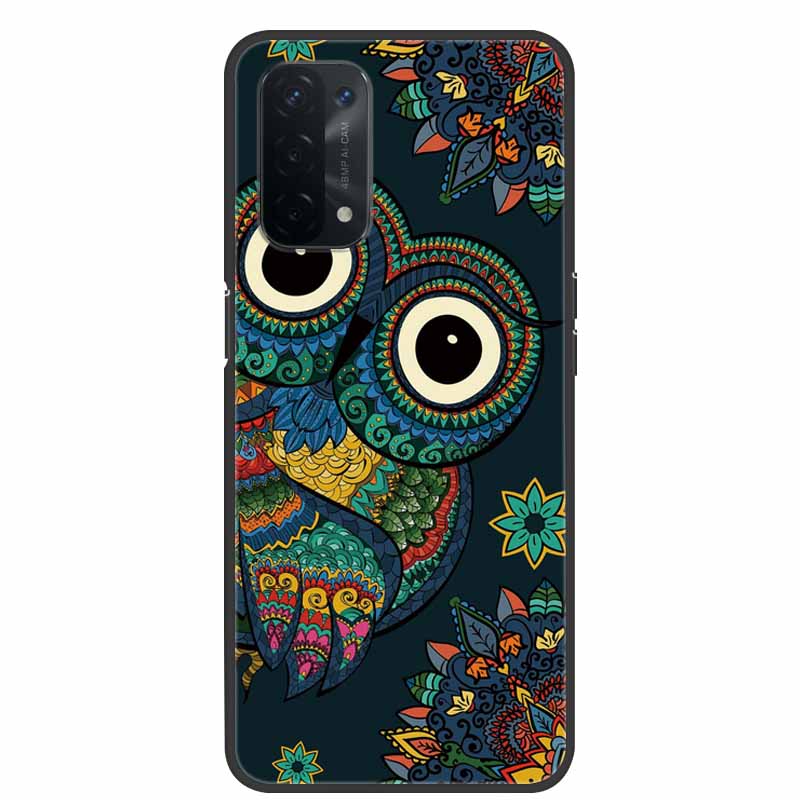 For Oppo A54 5G Case Marble Soft Silicone Back Case for Oppo A55 5G Phone Cover OppoA54 A54 A55 4G 5G 2021 Coque Funda Bag