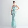 Rochie de petrecere cu paiete Rochie de seara subtire pentru banchet