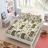 Medieval Unicorn In Grove  Fitted Sheet Set King Queen Double Full Size Bed Linen Set