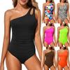 Summer Sleeveless Tight One Piece Swimsuit Women Summer Bikini Swimwear Fashion Elegant Beach Vacation Wear