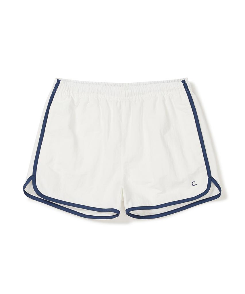 CLOVE [24Ss Clove] Logo Dolphin Shorts (White)