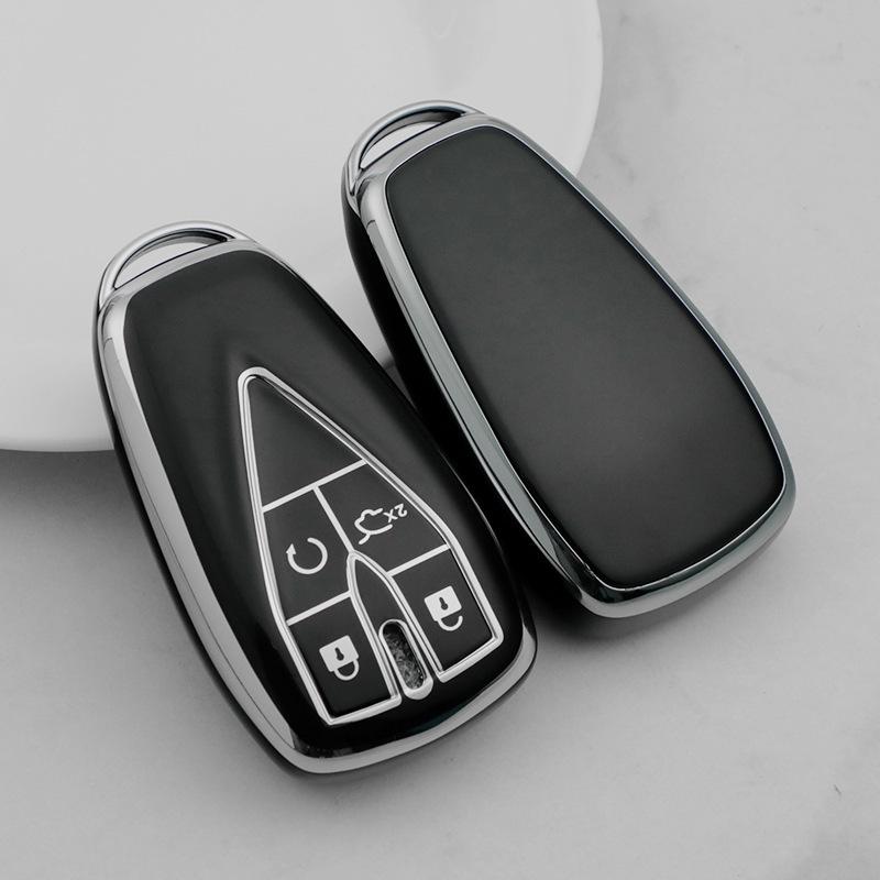 Changan 4-Button Key Case for 2023 Models: CS75 Plus, CS55, Yidong, CS35, Oshan X7