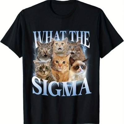 Cat Funny Printed Summer Short Sleeve T Shirt Women Graphic Comfortable Soft Casual Tee Shirts Humor Daily Wear