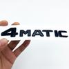 For Benz A B C E G S ML SL CL GLA CLA Class AMG 4MATIC 4 MATIC Trunk Chrome Matte Black Letters Emblem Badge sticker