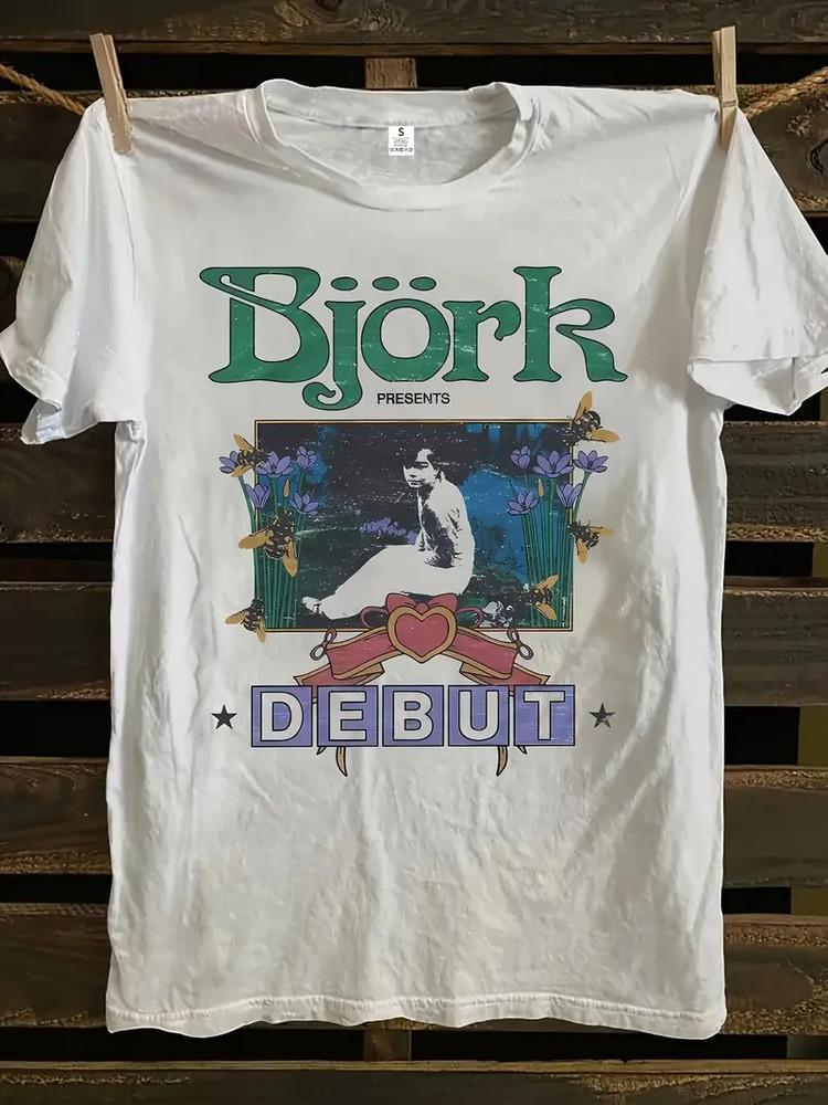 Bjork Presents Debut Graphic Tee Unisex Short Sleeve T Shirt New S-5XL Unisex T-Shirt XXXXL