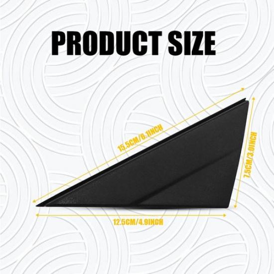 Fender Mirror Trim Molding Pillar Left Corner Driver For Fit Side 2016-21 Tucson