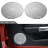 6x Inner Door Speaker/A-pillar Speaker Decor Cover Trim for Ford Mustang 2015+