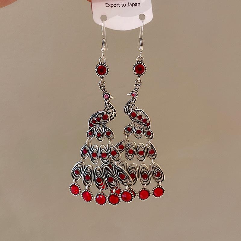 Bohemian Tassel Earrings: Ethnic Style, Versatile Travel Accessories