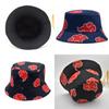 Stylish Naruto Cap Akatsuki Bucket Beach Hat For Men And Women With Sunscreen Protection