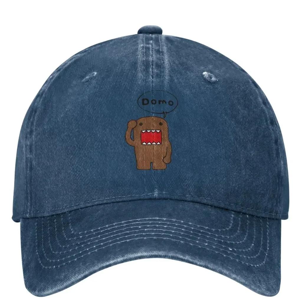Domo Kun Japanese Baseball Cap Doll Outdoor Gym Hot Sale Hip Hop Hats Unisex Teens Street Style Design Snapback Cap