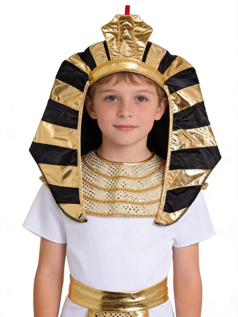 Children's Pharaoh King Costume - Ethnic Theme Dress-up for European & American Balls