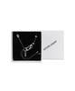 Whole Paper Snap Hook Cord Necklace (Black)