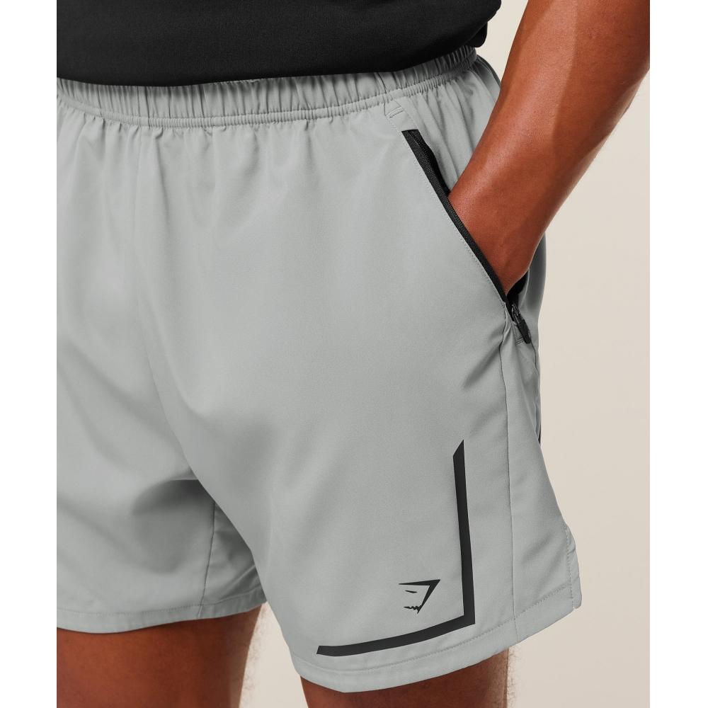 Gymshark Movement Sport 5  Short Smokey Grey A4c7c Gb7r