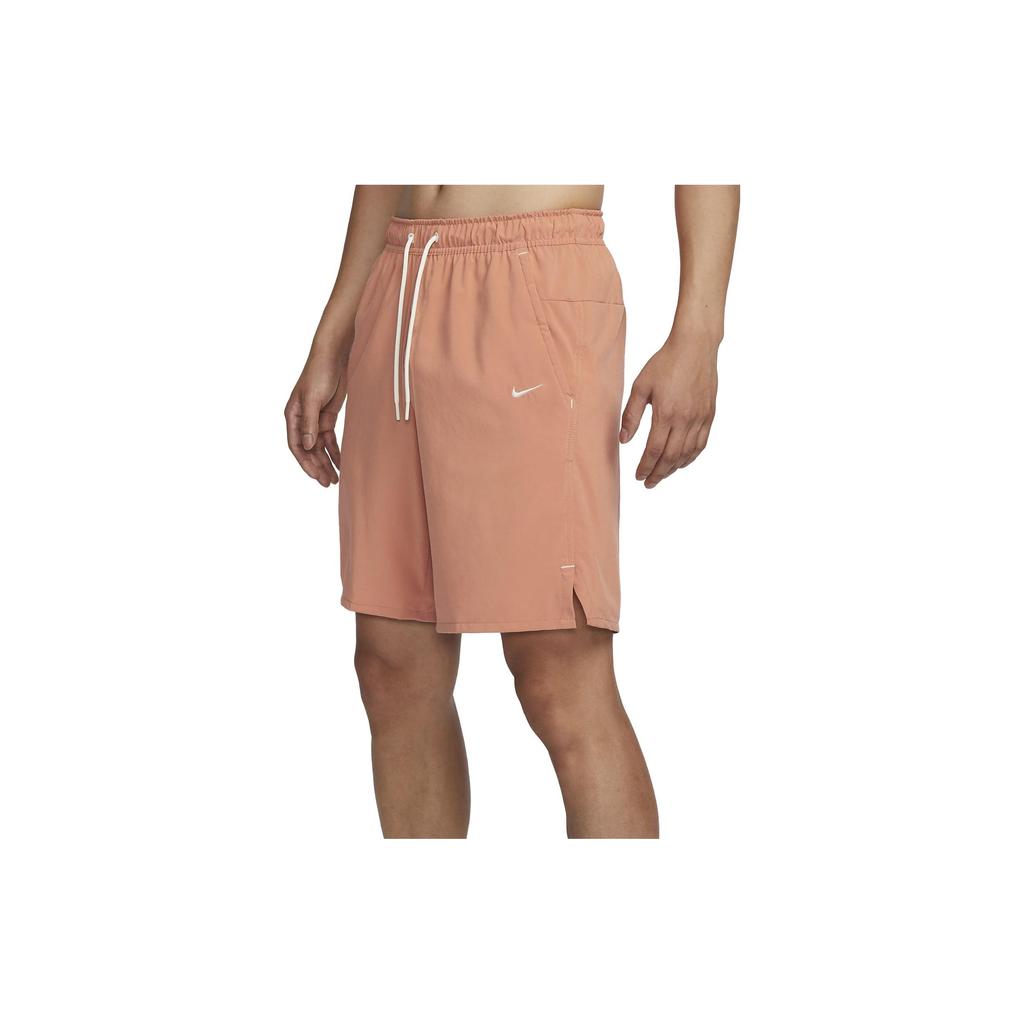 Nike Pantaloncini da Uomo Tessuti Dri-Fit Monocolore Asciugatura Rapida Senza Fodera Amber-Brown FQ0349-225