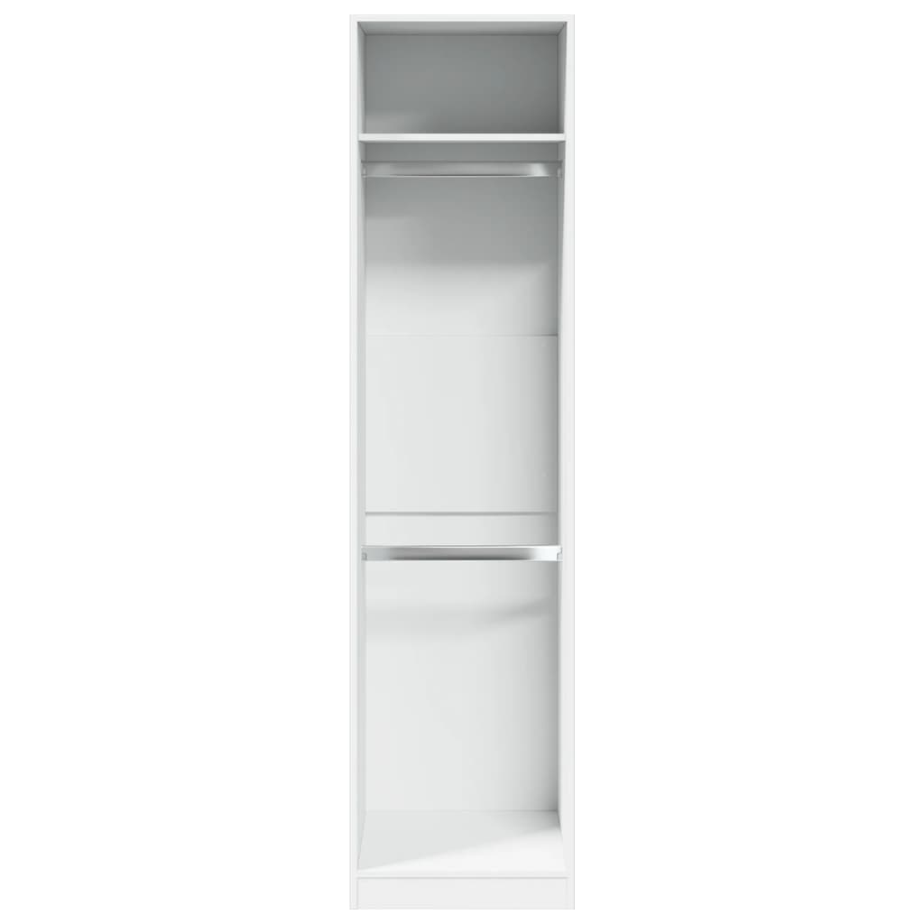 Kleiderschrank Weiß 50 x 50 x 200 cm Holzwerkstoff