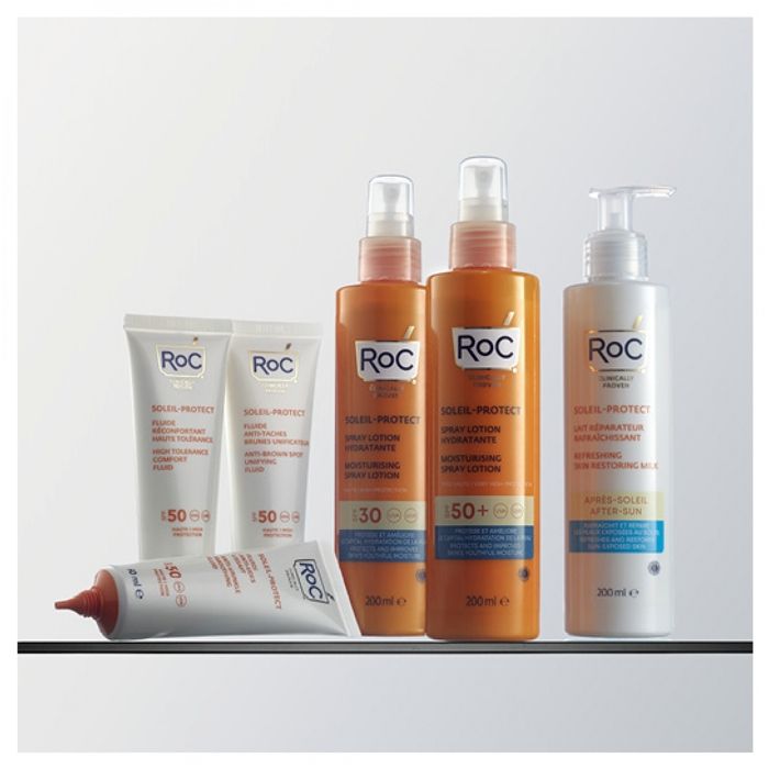 Roc Soleil Protect Corps Lait Spray Hydratant Spf50+ 200 ml - Nouvel Ean