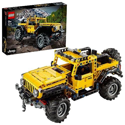 LEGO Technic Jeep Wrangler 42122, образовательная STEM-игрушка и конструктор в подарок для мальчиков от 9 лет.