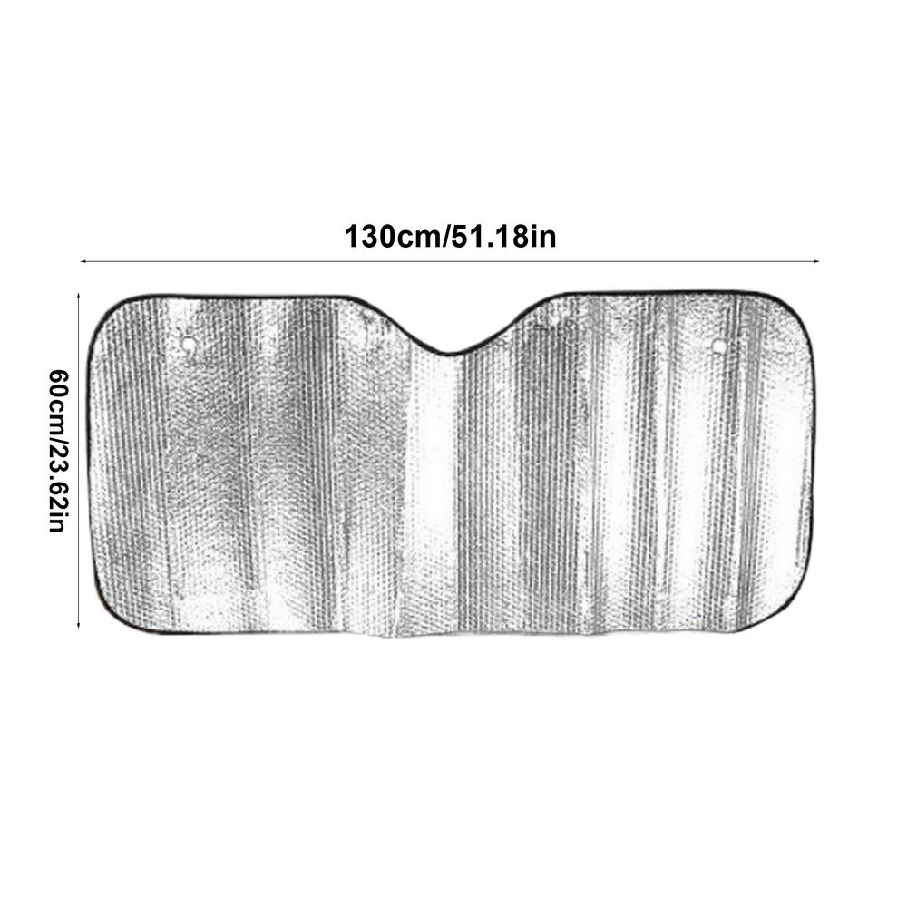 Car Windshield Sunshade  Car Sun Protection and Heat Insulation Sunshade Foldable Protects against UV for compact cars