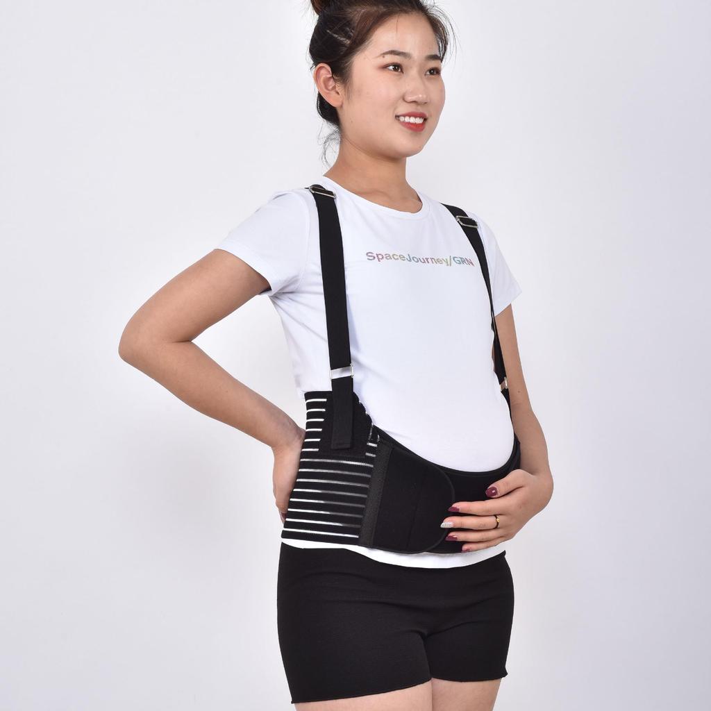 Breathable Mesh Elastic Maternity Support Belt - Prenatal Abdominal & Pelvic Girdle Waistband