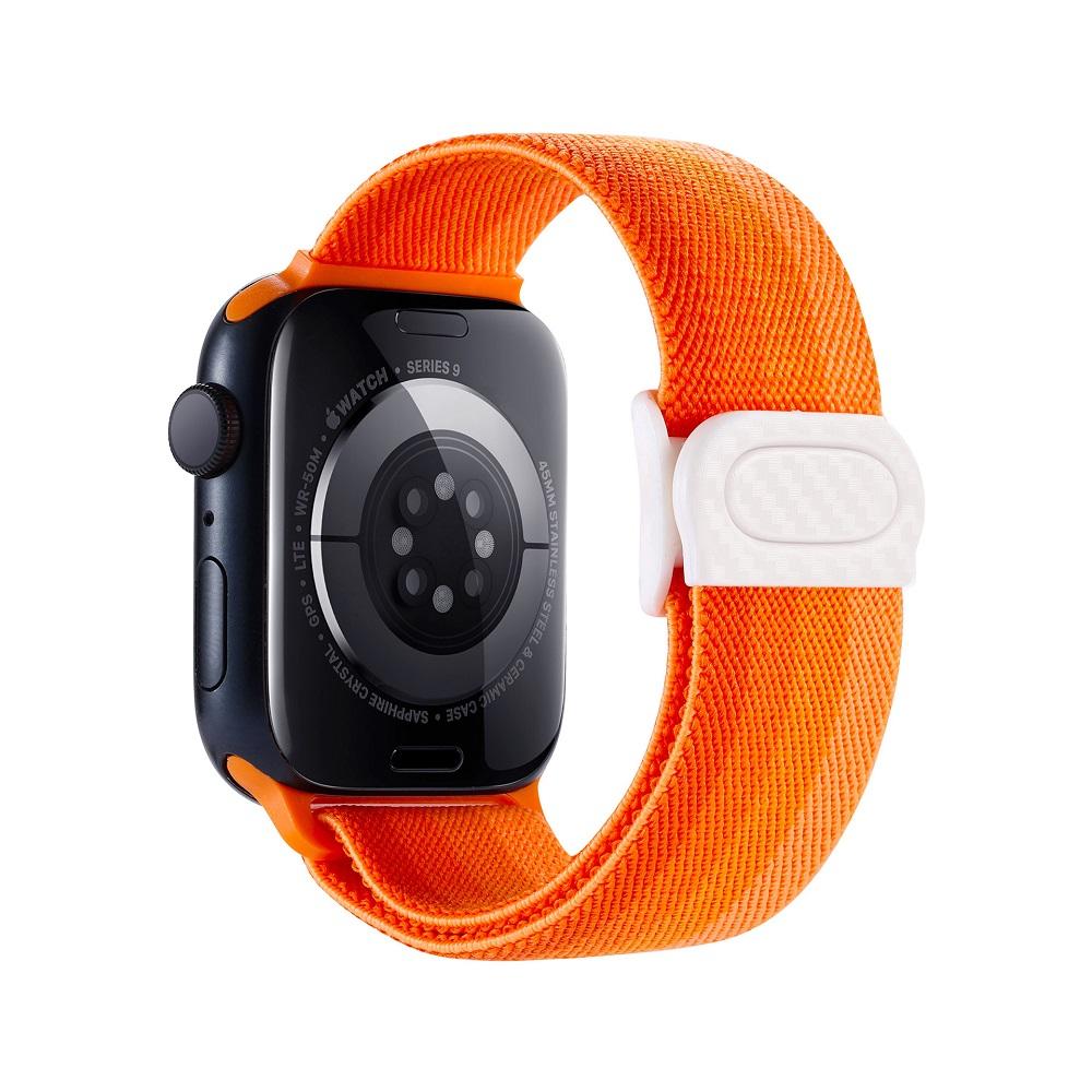 Nylon Band For Apple Watch Series Watch 9 8 Ultra 2 7 6 5 38 42MM Replacement Strap Loop for Iwatch Series 3 45MM 49MM