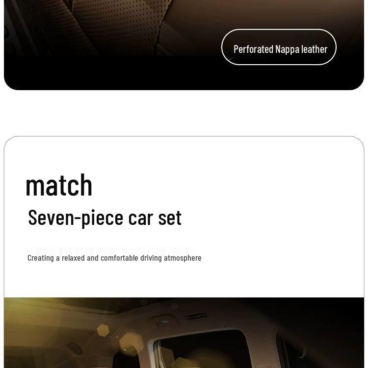 Nappa Leather All-Season Car Seat Cushion for Model 3 - Rear Seat