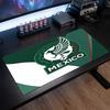 Tappetino per Mouse con Stemma del Calcio Messicano, Tappetino Esteso Antiscivolo in Gomma per Scrivania per Gioco Ufficio Laptop Regalo per Fan