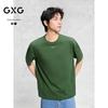 GXG Men's Round Neck T-Shirt with Back Graphic Print