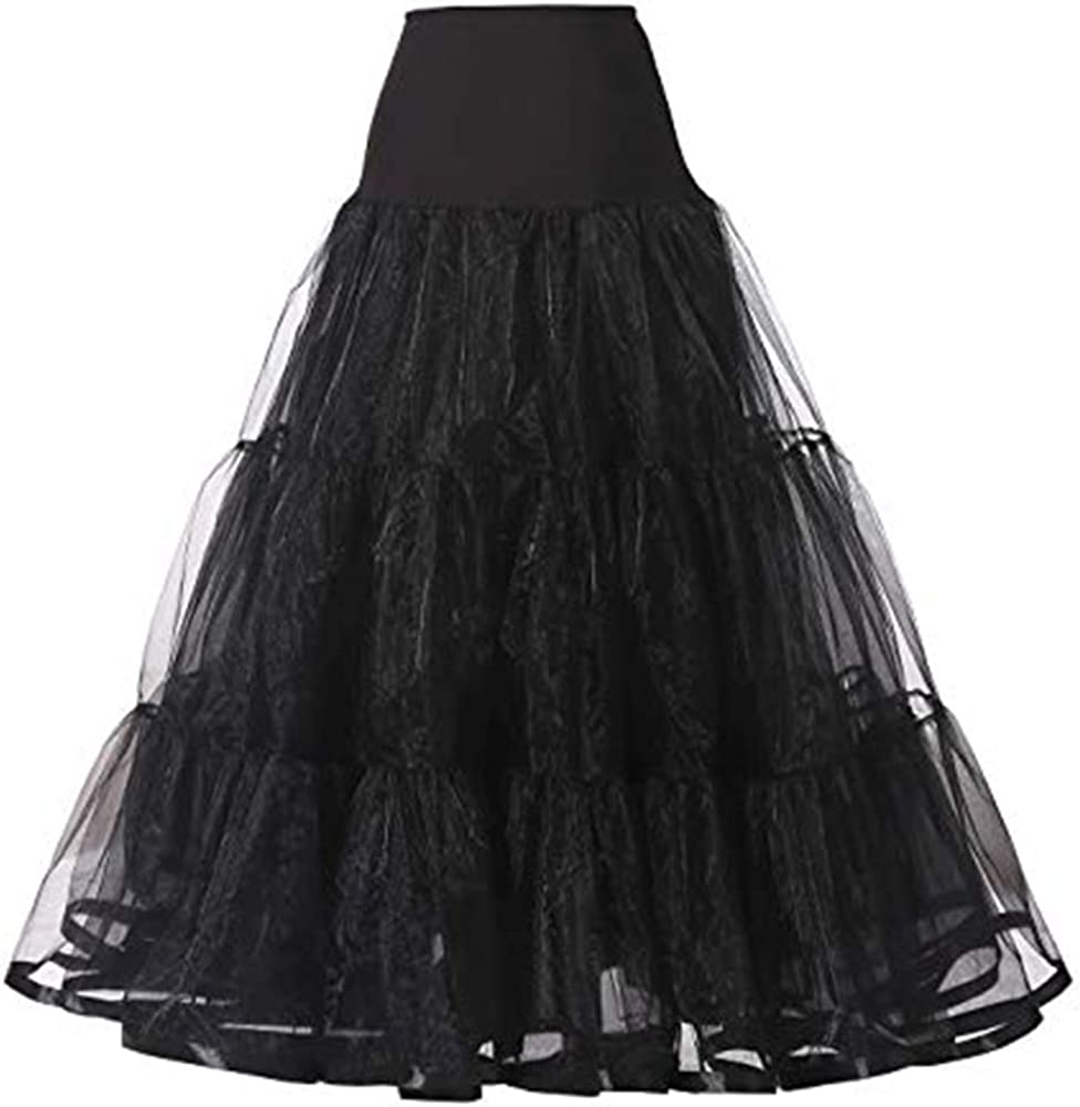 Damen Lang Braut-Unterrock Großes Flügelbeinlos Braut Hochzeits-Tanzunterrock Kleid Aufgeblasener Rock Unterröcke Röcke