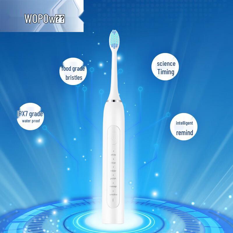 

WOPOW Smart Sonic Electric Toothbrush