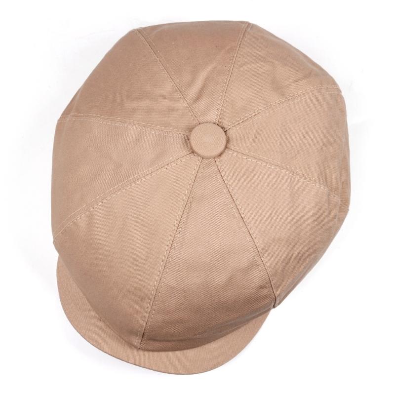 Dark Beret Cabbie Hat Oversized Painter Hat Beret Baker Boy Hat for Street Strolling Fashion Hat Props