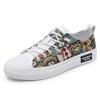 Men's Breathable Cartoon Bear Trendy Low-Top Casual Shoes - Four Seasons Wear-Resistant Flat Sneakers
