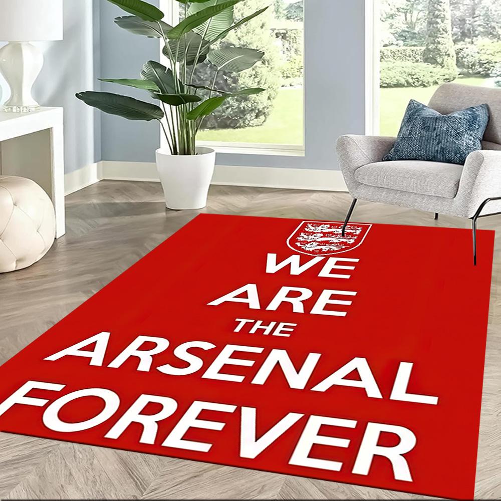 Arsenal Floor Mat Design for Foyer Entryway Decorate room Hallway Antislip Carpet Office home decor Luxury Gift for Birthday, Christmas, Wedding