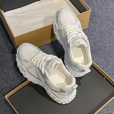 Fashion 2024 Women Versatile and Trendy Running Shoes Paired with Comfortable Soft-Soled Casual Sports Shoes