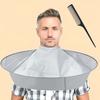 Foldable Hair Cutting Cape with Comb - Professional & Home Use, Nylon, for Men & Women.