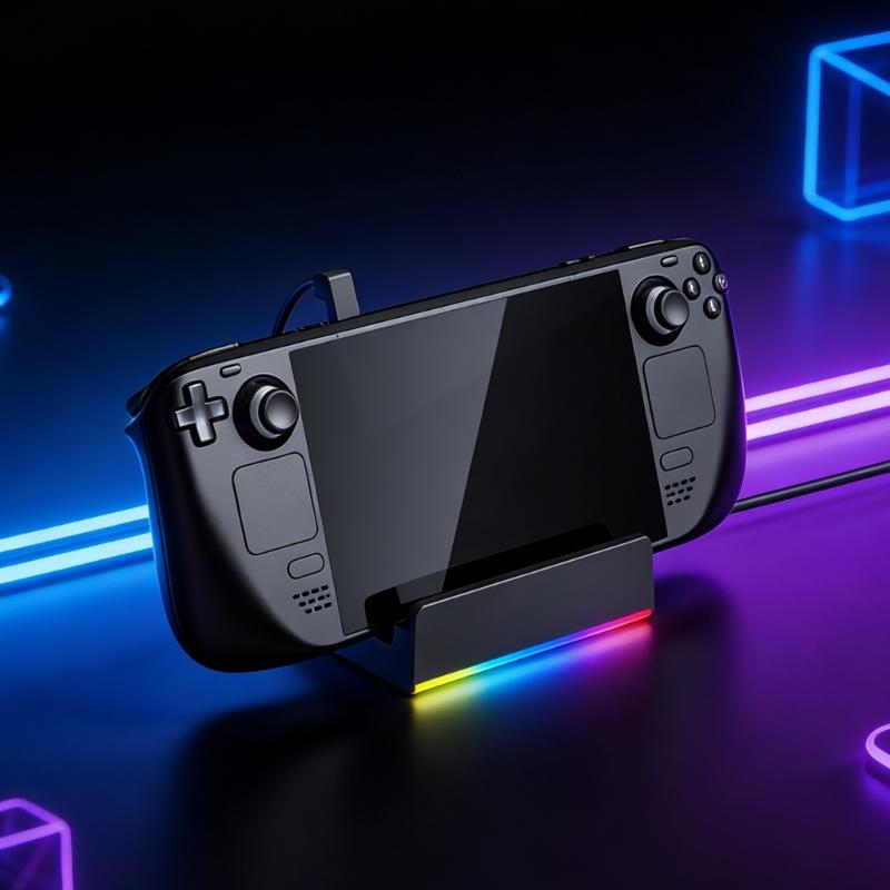Game Hubs Docking Station Support 4K@120Hz USB 3.2 Multiple Port and Fast Charging for ROG X Game Console