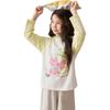 LUSON Girls' Long-Sleeve Cartoon T-Shirt