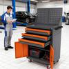 Heavy Duty Rolling Tool Chest with Drawers Tool Box Organizer Industrial Auto Repair Tool Cart for Workshop Warehouse Garage
