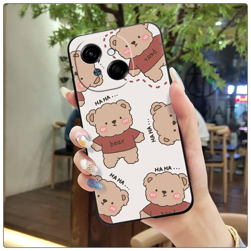 Luxury Soft Phone Case for Tecno POP9 4G/Spark GO 1/KL4 - Full Edge & Stylish Design for Women